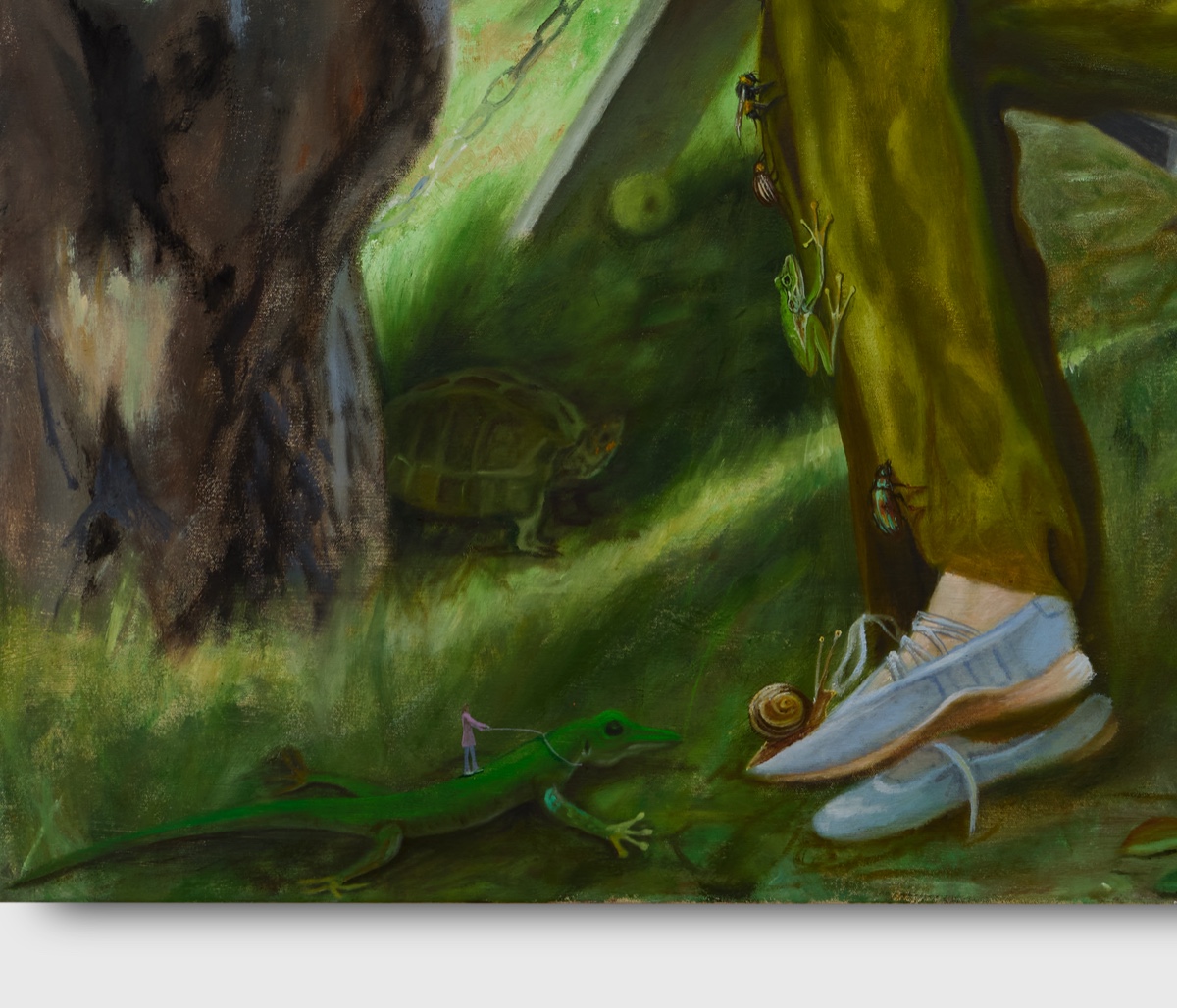 Detail — insect parade